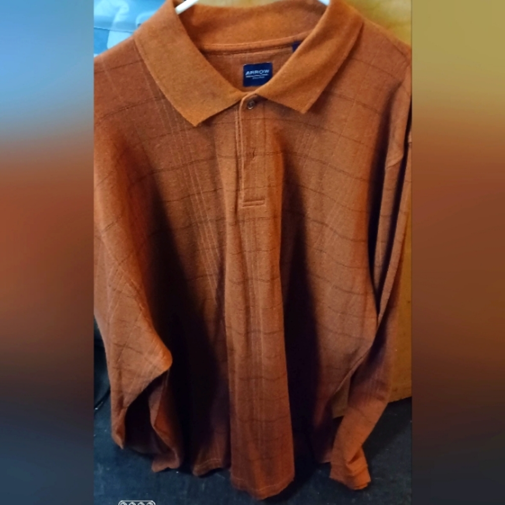 Arrow brand collared pole shirt